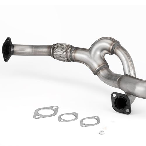HS01F Flex Exhaust Pipe Direct Fit for Hyundai Santa Fe GLS 2007-2009 2.7L - size: 2007-2009 Hyundai Santa Fe