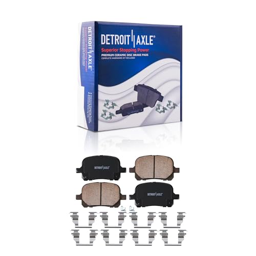 Detroit Axle - Brake Pads for 2000-2001 Toyota Camry, 2000-2004 Avalon - size: 4P280026/Kit