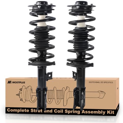 MOSTPLUS Front Struts Assembly Compatible with 2010-2017 Chevy Equinox 272527 272526 Coil Spring Shocks Absorbers - size: Front Struts(Set of 2), style: 2010-2017 Equinox