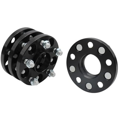 IRONTEK 5x114.3mm Wheel Spacers Compatible for Tesla Model 3 2017-2024, for Tesla Model Y 2017-2024, Forged 15mm Thread Pitch M14x1.5 Hub Bore 64.1mm 4PCS - size: 5x4.5-15mm-4PCS