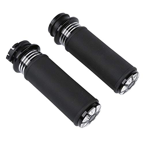 TCMT 1" 25mm Electric Handle Bar Grips Fit for Harley - color: Style A