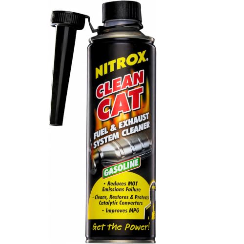 Nitrox Clean Cat Catalytic Converter Cleaner for Gasoline Engines, 17 fl oz - color: Gasoline, size: 17 Fl Oz (Pack of 1)