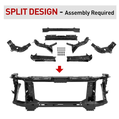 Radiator Core Mount Support Assembly Compatible with 15-22 Colorado