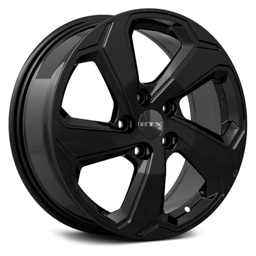 Custom Wheel 19" x 7.5" Size 35 Offset 60.1 CB Gloss Black for 2021-2025 Lexus ES250 Base AWD
