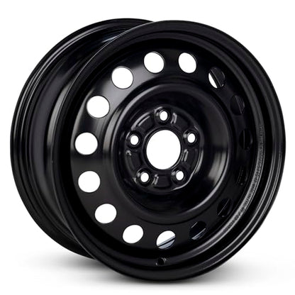 For 2008-2012 Honda Accord 16 Inch Painted Black Rim - OE Direct Replacement - Road Ready Car Wheel