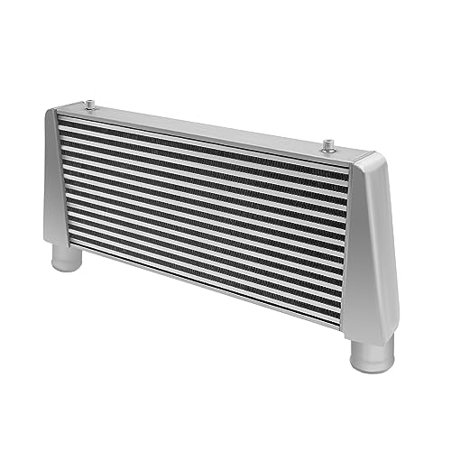 Universal Intercooler Aluminum Intercooler Front Mount 2.5" Inlet & Outlet Direct Replacement for All Cars (29x13x2.75" 2.5") - size: 29x13x2.75" 2.5"