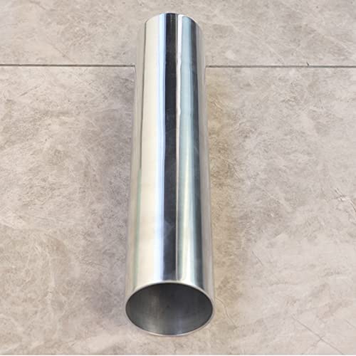 1.5" (38mm) OD Straight Aluminum Pipe Intercooler Pipe Air Intake Tube, Length 12" (305mm), Aluminum Alloy Tube High polished (Straight, OD 1.5" (38mm)) - color: Straight, size: OD 1.5" (38mm)