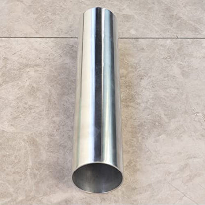 1.5" (38mm) OD Straight Aluminum Pipe Intercooler Pipe Air Intake Tube, Length 12" (305mm), Aluminum Alloy Tube High polished (Straight, OD 1.5" (38mm)) - color: Straight, size: OD 1.5" (38mm)
