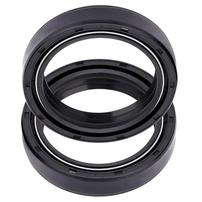 Road Passion 40x52x10mm Front Fork Oil Seal and Dust Seal Kit for Aprilia Scarabeo 400/500 2005-2007 /Red Rose 125 Custom 1995-1999 - color: Oil Seal