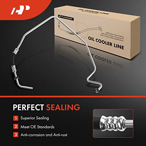 A-Premium Lower Automatic Transmission Oil Cooler Line Hose Assembly