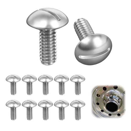 Wheel/Center Caps Screws fits 1980-1996 Ford F-150 & Bronco, 1992-1996 Van - style: 12 Pcs Screws