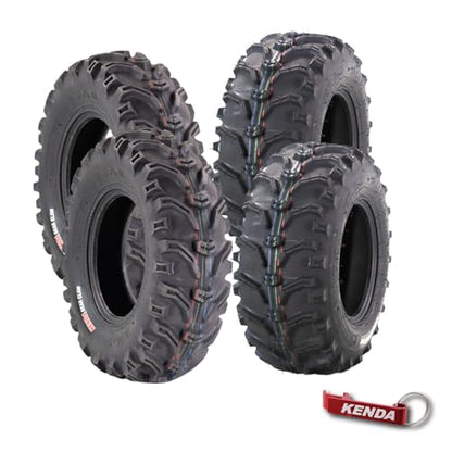 Kenda Bear Claw Front 23x8-11 & Rear 24x9-11 ATV, UTV, or SXS Tires - size: 23x8-11 & 24x9-11