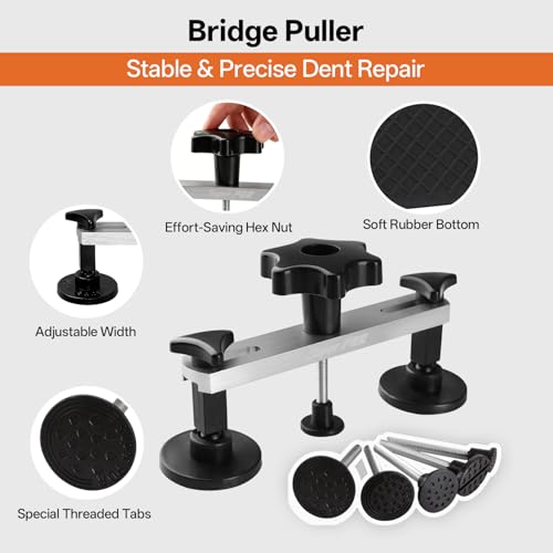 Paintless Dent Repair Kit for Car, PDR Paintless Dent Removal Tools