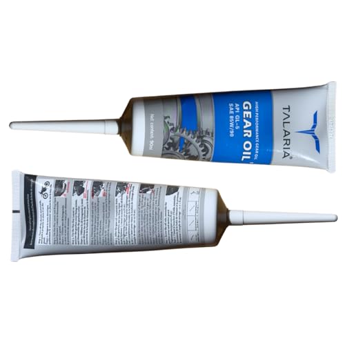 Gear Oil Compatible with Talaria Sting R MX5/MX4/MX3 Komodo, OEM Compatible with Talaria Gearbox, Talaria Komodo Gear Oil MX5 Oil Change, 90ml 85W/90 with Precision Nozzle