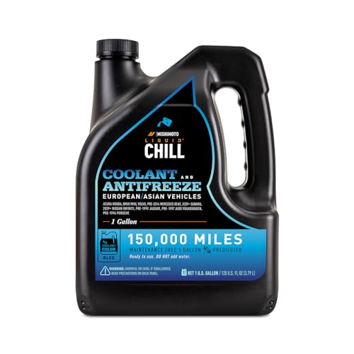 Mishimoto Liquid Chill® OE Coolant, Blue, European/Asian Vehicles, 1 Gallon - size: Stock