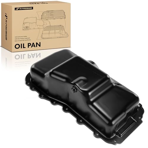 A-Premium Engine Oil Pan Sump with Drain Plug