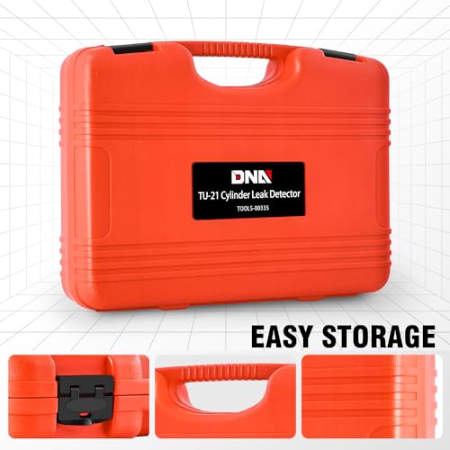 DNA Motoring TU-21 Cylinder Leak Down Tester Kit Automotive Engine Pressure Gauges Compression Test Leakage Detector Tool Set, TOOLS-00335 - style: Gauge Compression Tester