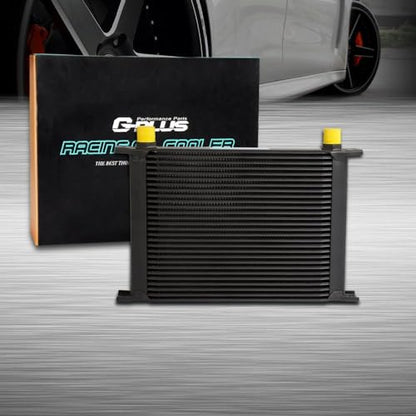G-PLUS 28 Row AN10-10AN Black Universal Racing Engine Transmission Oil - color: Black, size: 28 Row AN10