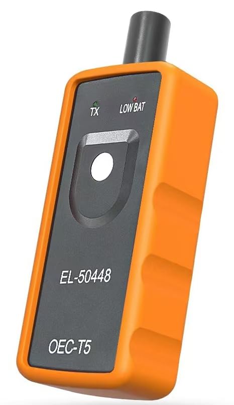 EL-50448 TPMS Relearn Tool with Battery Chevy TPMS Reset Tool for Cadillac GMC Buick GM Tire Pressure Sensor Reset Tool Chevy Tire Pressure Monitoring System Sensor TPMS Programming Tool