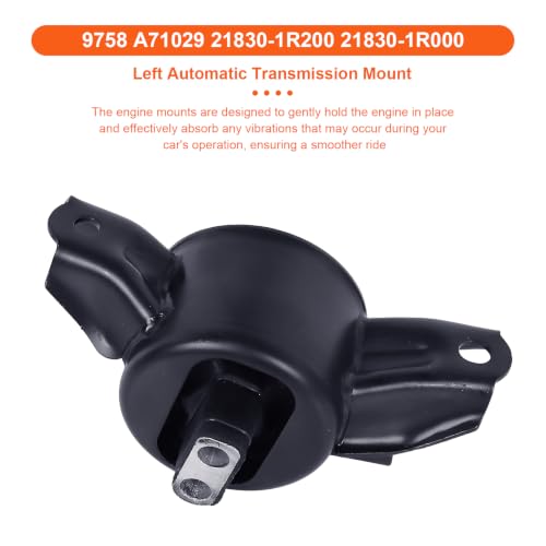 Engine Motor Mount Compatible with Dodge Attitude 12-14/Accent 12-17,Hyundai Elantra 11-16/Elantra Couper 13-14/Elantra GT 13-15/Veloster 12-17,KIA Forte 14-17/Forte Koupe 14-17/Fortes 14-18/RIO 12-17 - size: 14-18 Kia Forte L4