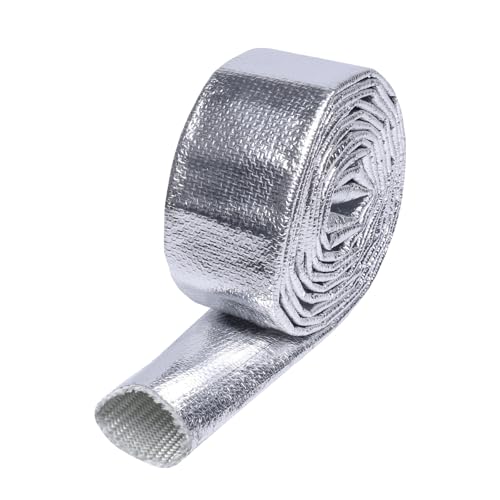 Automotive Heat Shield Sleeve High Temp Sheathing Roll 1inch-6ft - size: 1"-6Ft
