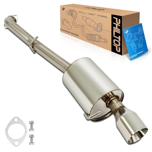 PHILTOP Cat-Back System Fit for 2014-2018 Toyota Corolla - size: 2014-2018 Toyota Corolla