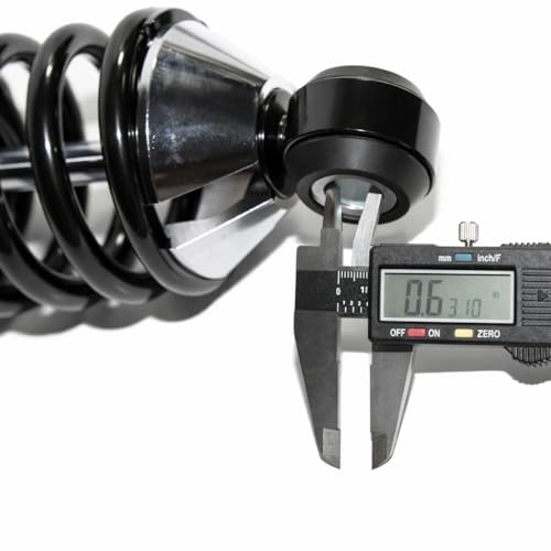 Rear Street Rod Coil Over Shock SET Black Coated Springs (Spring Rate:180) - size: Spring Rate:180