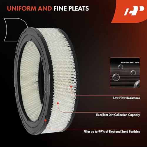 A-Premium Engine Air Filter Compatible with Chevrolet, GMC, Buick, Cadillac