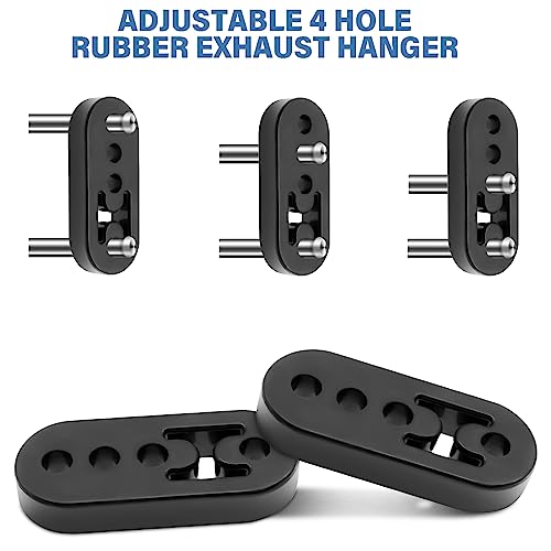 Universal Muffler Hanger Removal Pliers And 4 Hole Hanger Rubber Kit(5pcs)