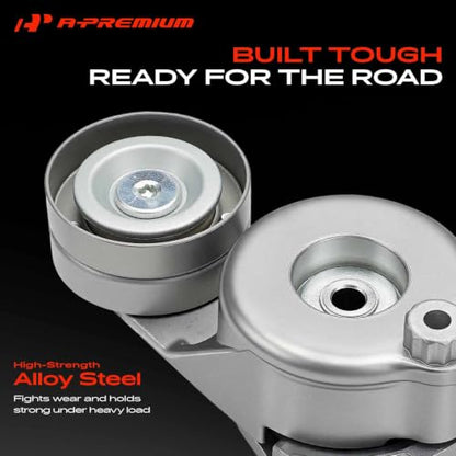 A-Premium Belt Tensioner Assembly with Pulley Compatible with Mercedes-Benz - color: 39081 Grand Cherokee 2007-2009 (3.0L) WK