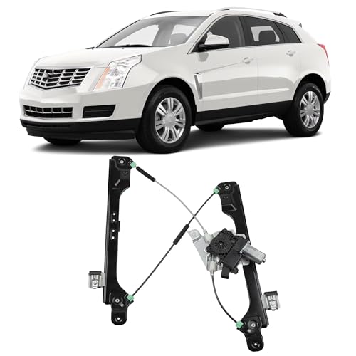 Dasbecan Window Regulator with Motor Compatible with Cadillac SRX 2010-2016 - style: Front Driver Side