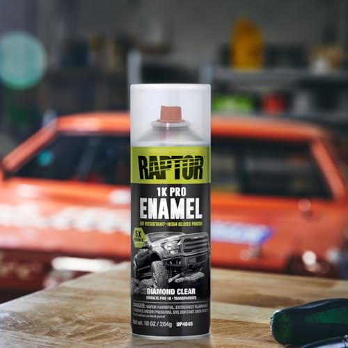 RAPTOR 1K Pro Enamel Paint, Clear