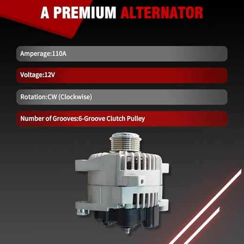 Alternator 11493N Replace 373002G600 TG11C089 2607928 - size: 11493N