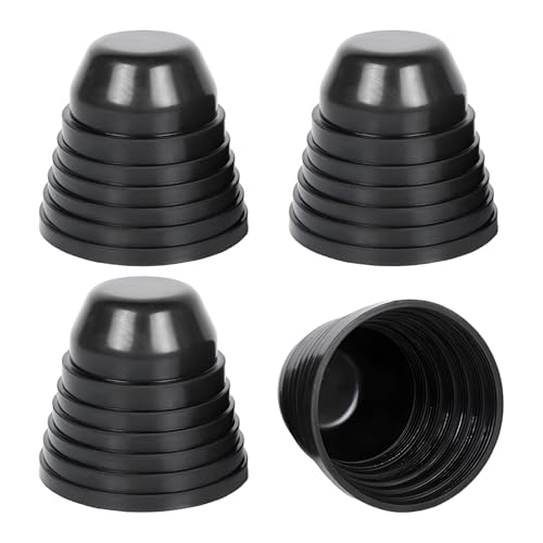 4 PCS Car Headlight Dust Covers, 100mm 4" Headlight Housing Cap Vehicle Forward Light Cover, Dustproof Flexible Rubber Sealed Headlamp Cap, Waterproof Car Front Lamp Cover - color: 4 PCS