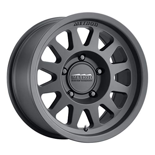 Method Race Wheels 704 Matte Black 17x8.5" 5x5.5", 0mm offset 4.75" Backspace, MR70478555500 - color: Matte Black, size: 17x8.5 inches, 5x5.5, 0/4.75"