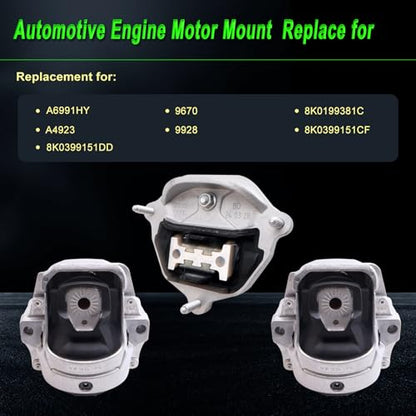 Engine Motor Mount Audi A4 Auto Trans.11-12,13-16 FWD;Q5 14-17;2.0L - size: 2011-2016 A4