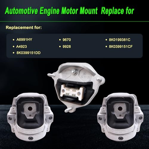 Engine Motor Mount Audi A4 Auto Trans.11-12,13-16 FWD;Q5 14-17;2.0L - size: 2011-2016 A4