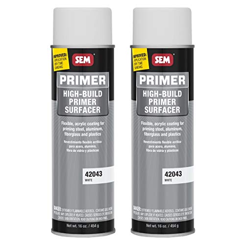 Sem White High-Build Primer Surfacer 16 oz. (2/Pack)