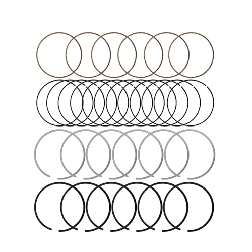 Standard Engine Piston Rings Set Fit for 2010-2014 Acura - color: 13011RKGE02 Engine Piston Ring