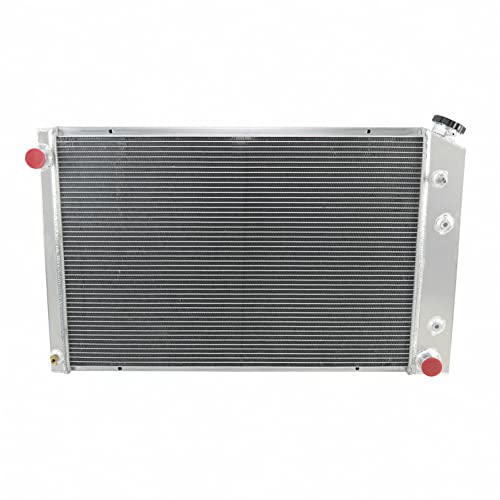 3-Row Radiator Compatible For 1973-1987 Chevy GMC C/K K5 Blazer C10 C20 C30 305 350 454 V8 Pickup Aluminum Radiators - size: 3-Row