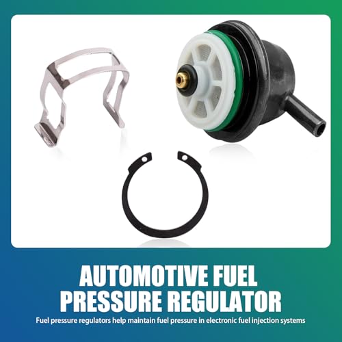 1 PC Automotive Fuel Pressure Regulator, Fuel System Injection Adjustment Repair Valve Damper, Replacement Part 89060422, Compatible with Chevrolet Buick GMC Cadillac (Multicolored)