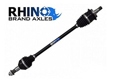 SuperATV Heavy Duty Rhino Brand Front Left CV Axle for Can-Am Commander 800/1000 / Max (2011-2020) - Stock Length FRONT LEFT Axle - Upgrade From Your OEM Axle - size: Front Left