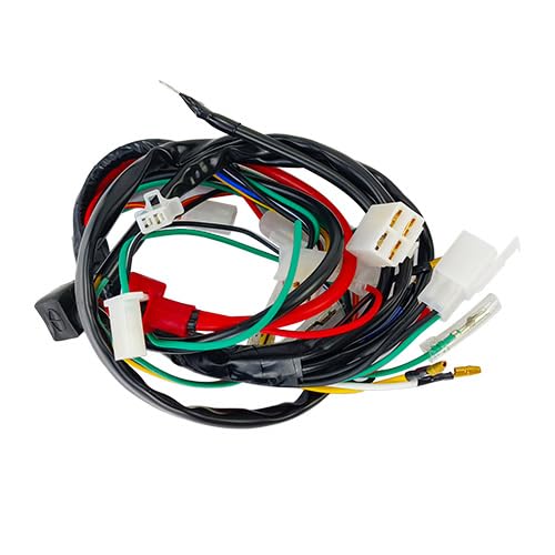Wiring Harness Kit w/CDI Ignition Coil for 4-Stroke ATV 50-125cc