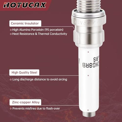 UF750 Ignition Coils & Iridium Spark Plugs Tune Up Kit, 4 Pack - size: UF750 & Spark Plugs 4PCS