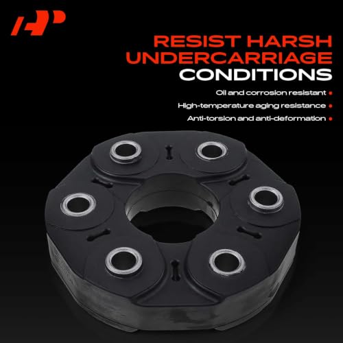 A-Premium Drive Shaft Coupler Flex Joint Propshaft Coupling with Bolts