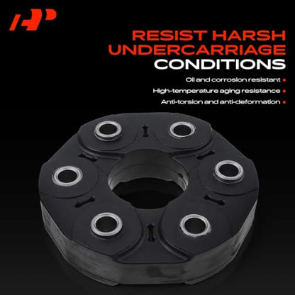 A-Premium Drive Shaft Coupler Flex Joint Propshaft Coupling with Bolts