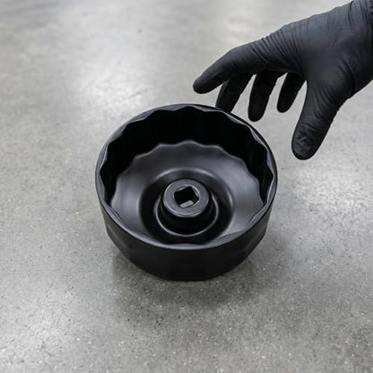 65mm Oil Filter Socket Wrench Pro-14-Flute 3/8" Drive
