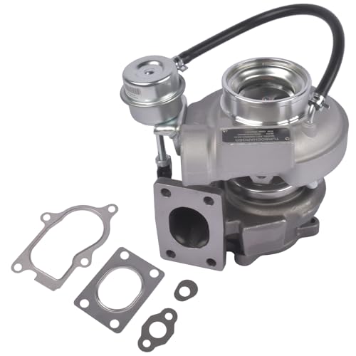 HX25W Turbocharger OE# 2852068 504061374 4042194 4033163, Replacement for Case Backhoe M357 590SM 580SM P85 95LR LB75.B - size: 504061374