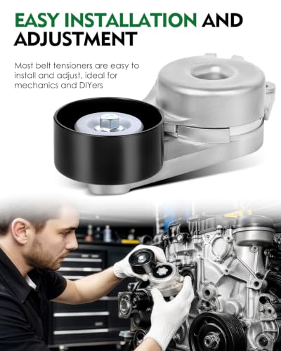 Belt Tensioner with Pulley for:-Ford F150 1997-2001 4.6L 5.4L - size: 38133