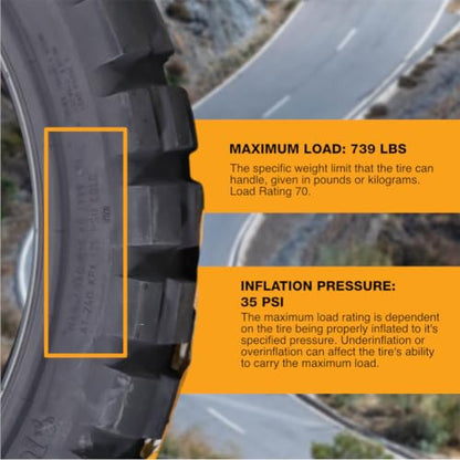 Continental TKC 80 150/70B18 M/C 70Q TL Twinduro Rear Motorcycle Tire - size: 150/70B18